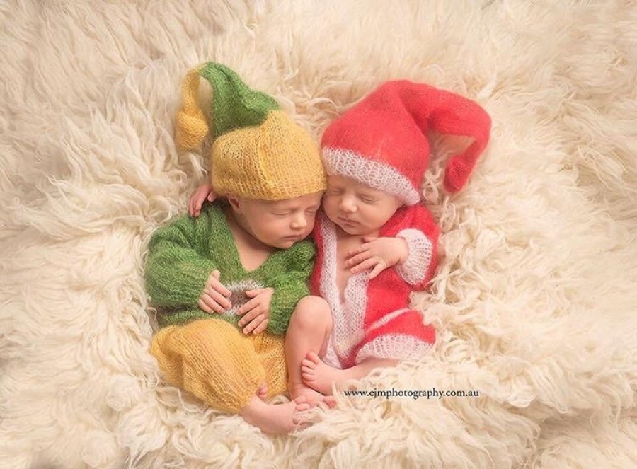 ТОП-15 надзвичайних різдвяних фотосесій немовлят  - фото 12