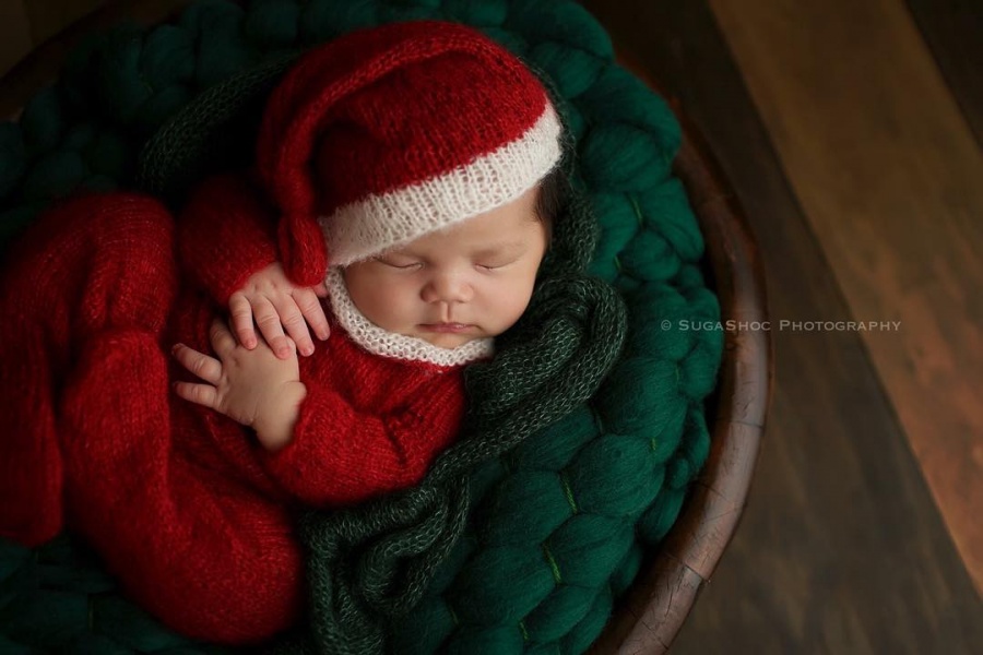 ТОП-15 надзвичайних різдвяних фотосесій немовлят  - фото 11