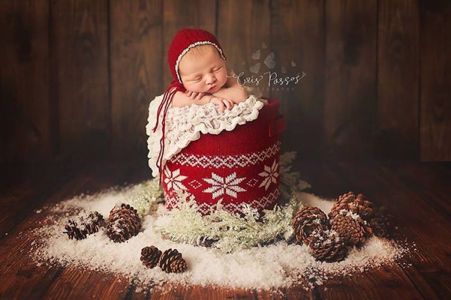 ТОП-15 надзвичайних різдвяних фотосесій немовлят  - фото 8