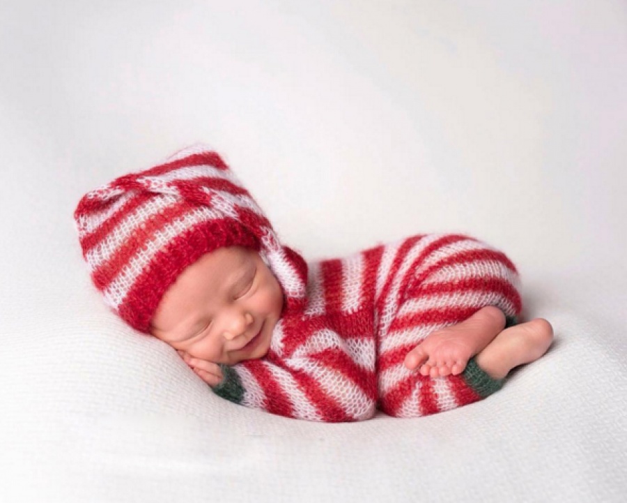 ТОП-15 надзвичайних різдвяних фотосесій немовлят  - фото 7