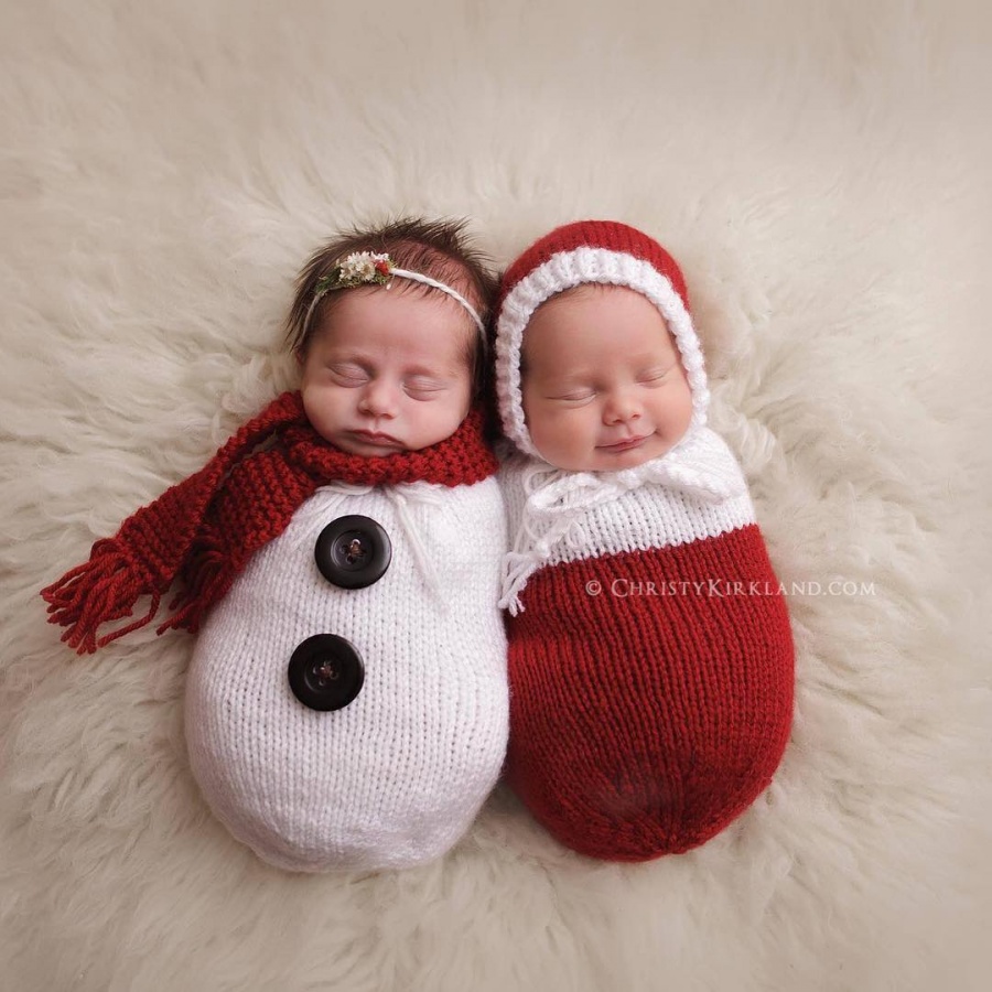 ТОП-15 надзвичайних різдвяних фотосесій немовлят  - фото 6
