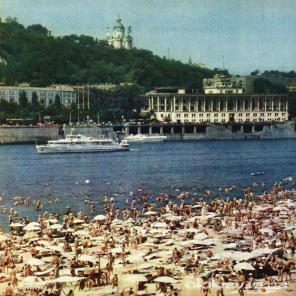 Як пляжі Києва виглядали 40 років тому - фото 1 Як пляжі Києва виглядали 40 років тому - фото 1