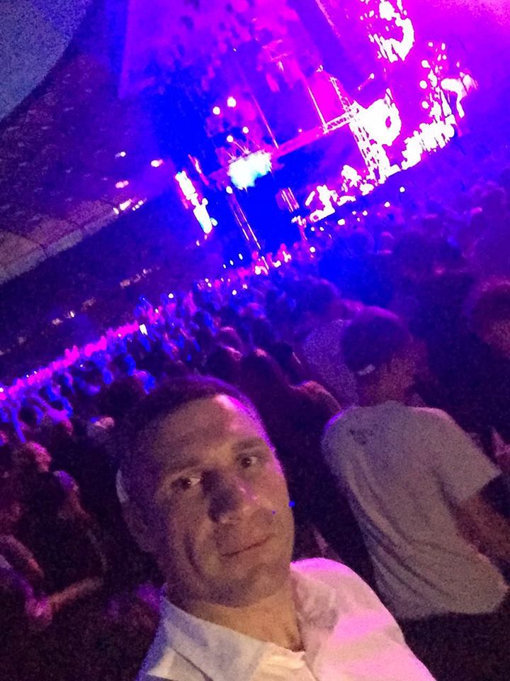 Як Кличко тусувався на концерті Muse - фото 1