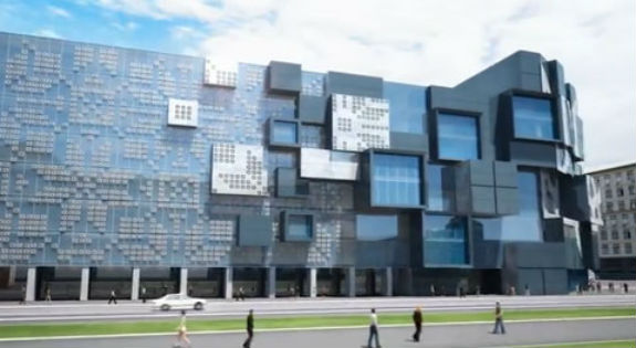 Одеські архітектори показали свій варіант реконструкції столичного Будинку профспілок - фото 1