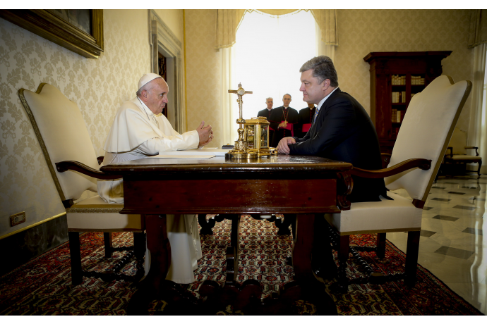 Як Порошенко зустрічався з Папою  - фото 3