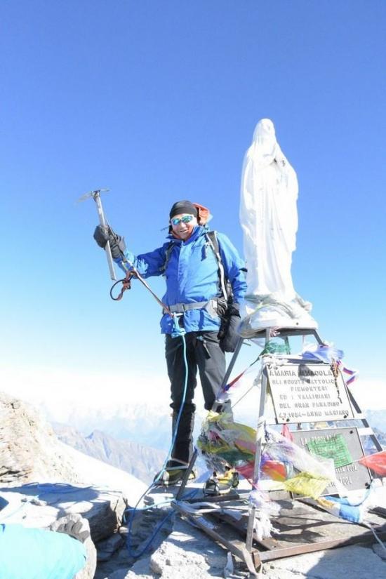 Харківській альпініст підкорив найвищу вершину Італії - фото 4