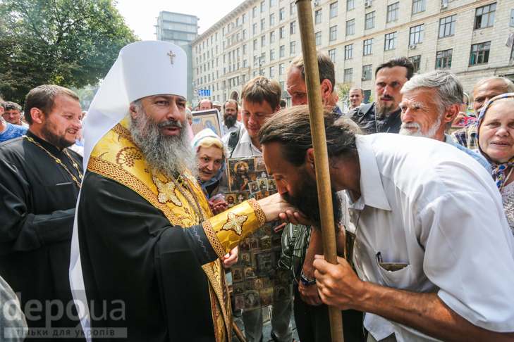 Як УПЦ МП хрестило Русь на Володимирській гірці - фото 5