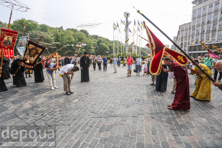 Як УПЦ МП хрестило Русь на Володимирській гірці - фото 10