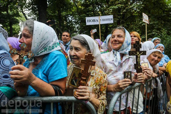 Як УПЦ МП хрестило Русь на Володимирській гірці - фото 13