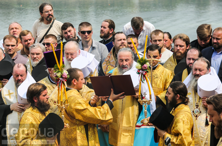 Як УПЦ МП хрестило Русь на Володимирській гірці - фото 28