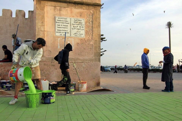 Італієць створив велетенське графіті на марокканські площі   - фото 1