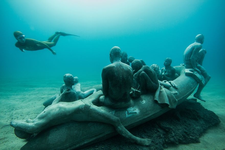 Як виглядає підводний музей в Атлантичному океані  - фото 3