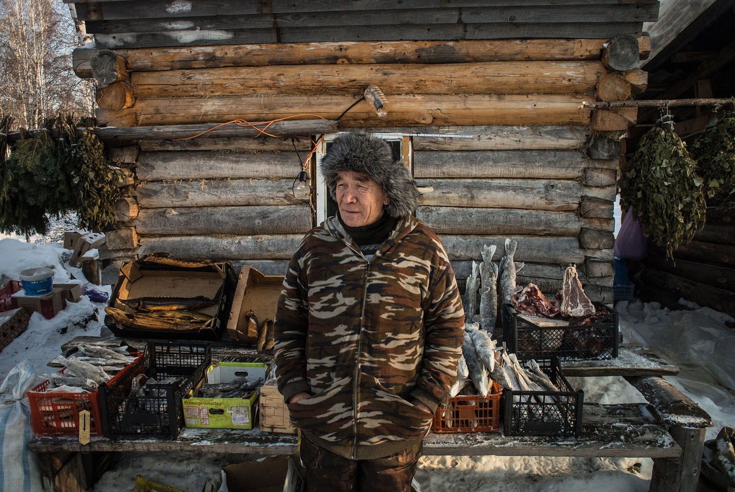 Як виглядає базар на 40-градусному морозі у Сибіру  - фото 2