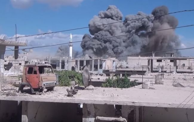 Росія почала бомбардування в Сирії (ФОТО, ВІДЕО) - фото 1