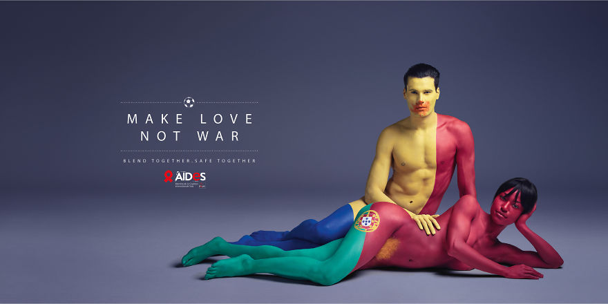 Як кольорові голі люди пестилися проти СНІДу - фото 1