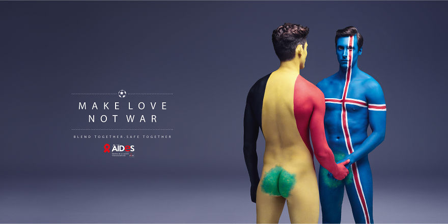 Як кольорові голі люди пестилися проти СНІДу - фото 3