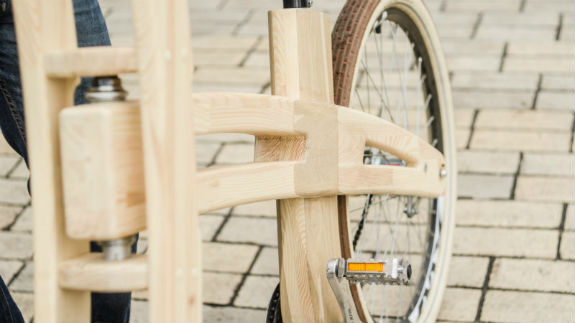 Киянин майструє унікальні дерев’яні велосипеди за $1,2 тисячі  - фото 8