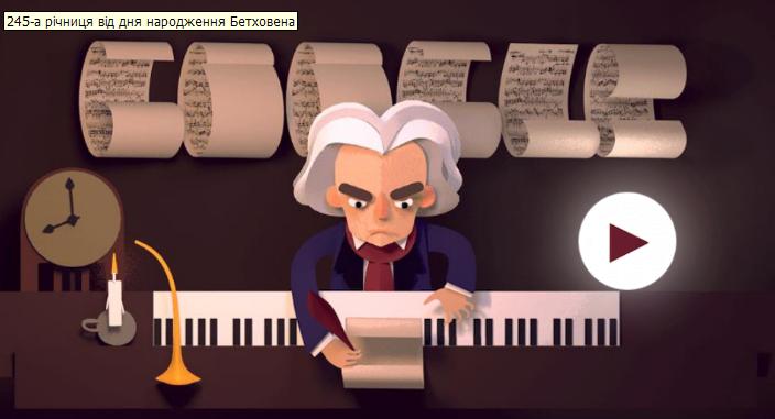 Google створив інтерактивну гру на честь 245-річчя Бетховена - фото 1