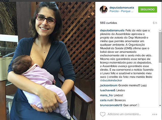 Як бразильський депутат годувала дитину грудьми під час промови у парламенті - фото 3