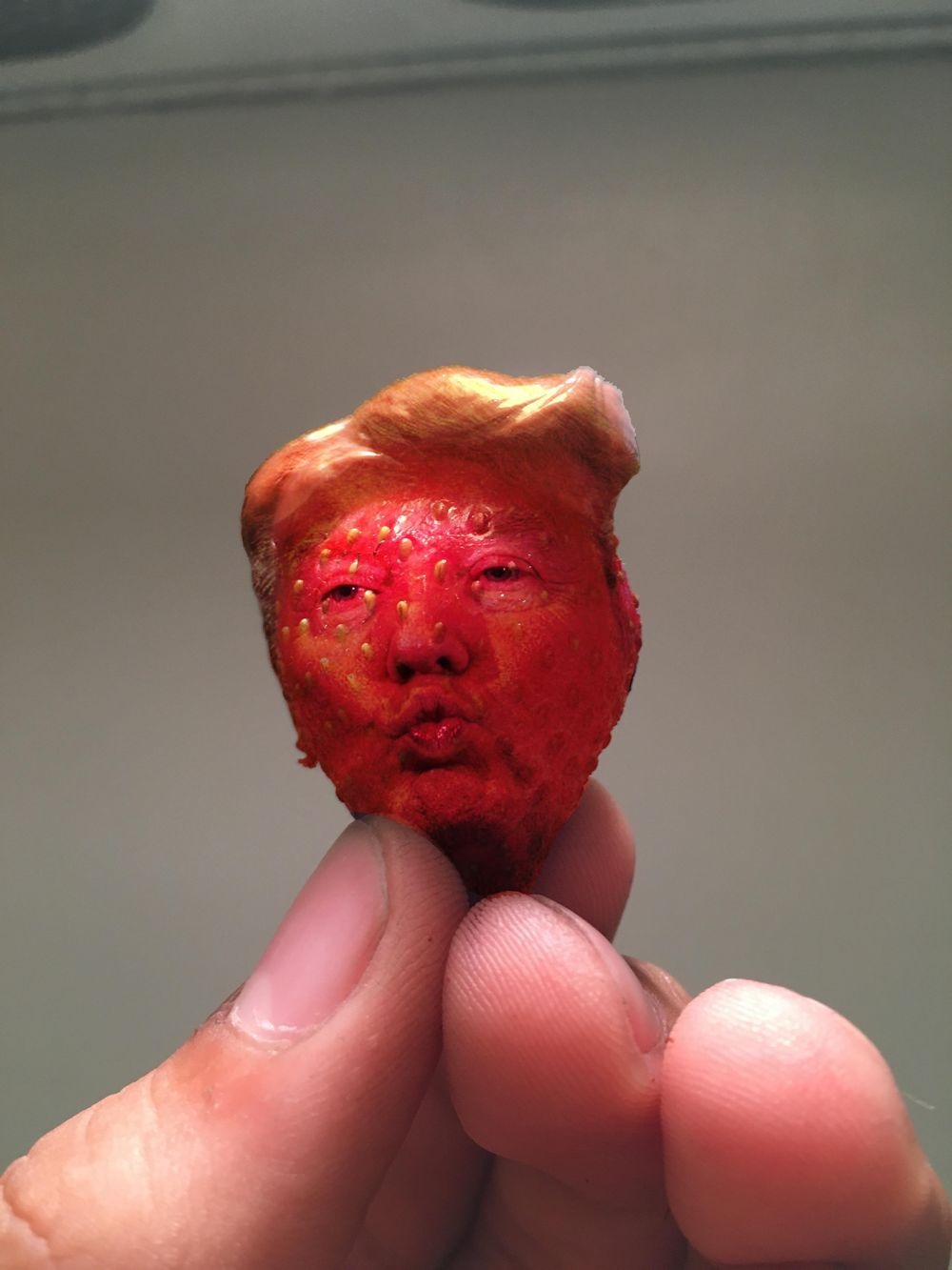 Як звичайна полуниця з шоколадом отримала обличчя Зіброва та Трампа - фото 8