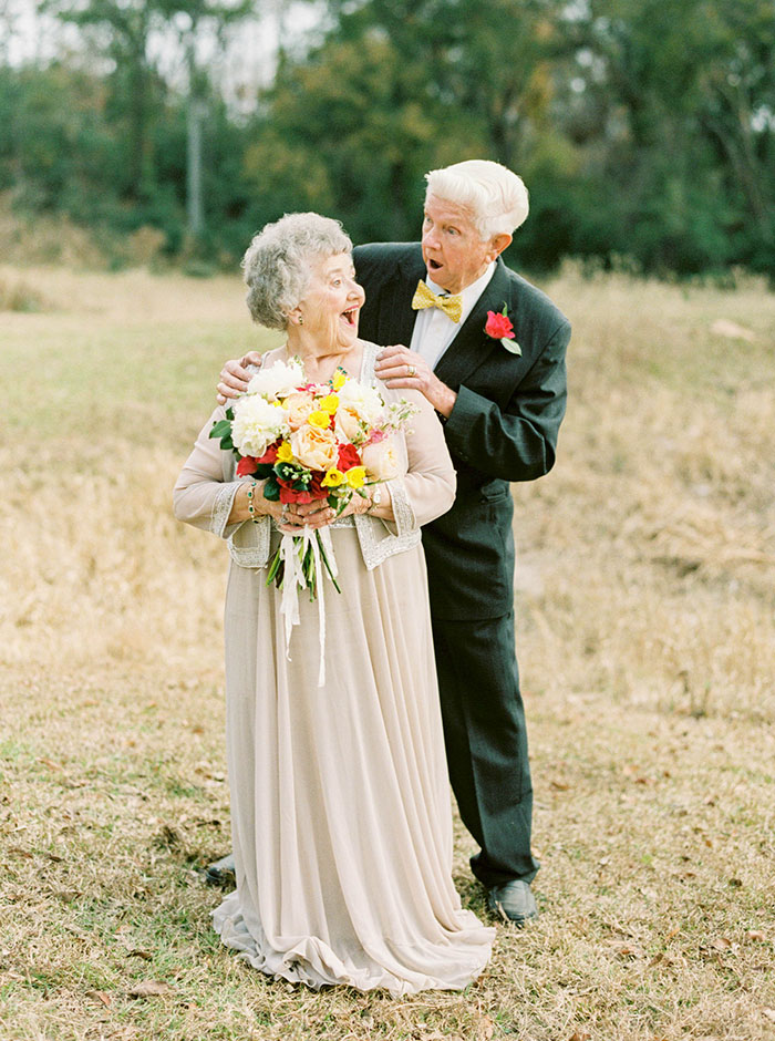 Пара, яка зробила першу весільну фотосесію через 63 роки, підірвала інтернет - фото 3