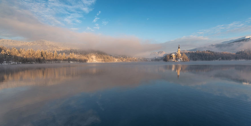 Фотограф подарував світу зимову казку зі Словенії - фото 3
