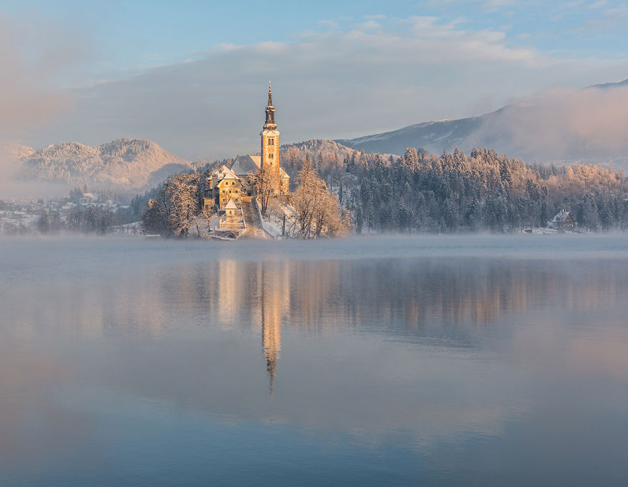 Фотограф подарував світу зимову казку зі Словенії - фото 2