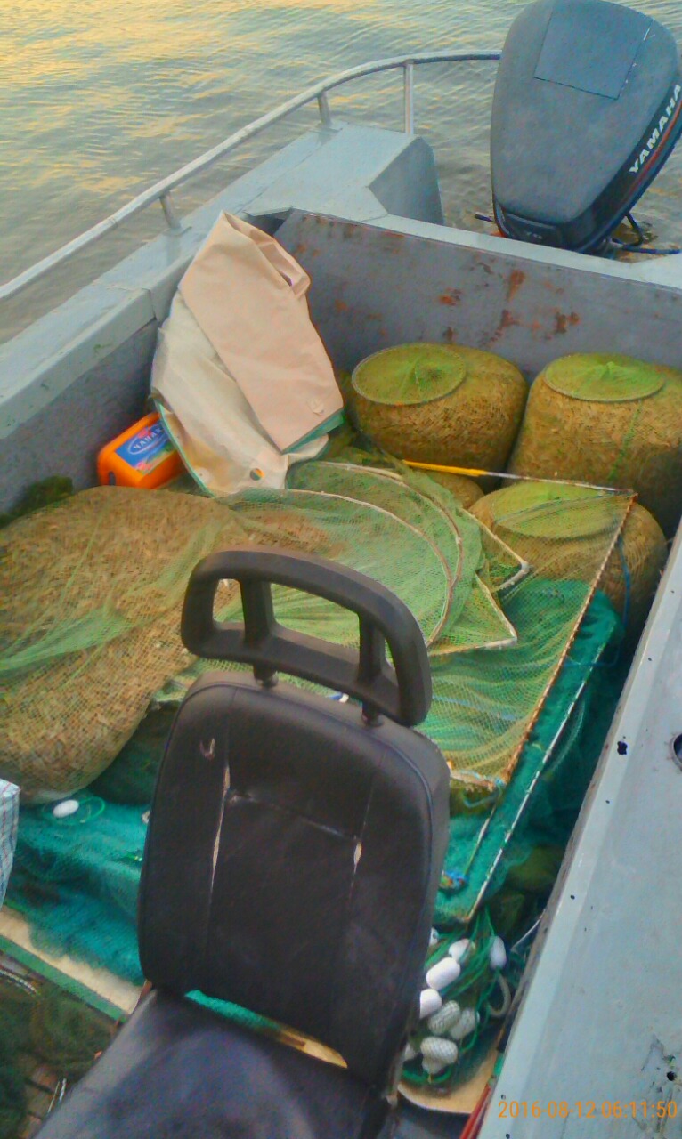 В Очакові рибалка нелегально "навигрібав" креветки більш ніж на 100 тис. грн