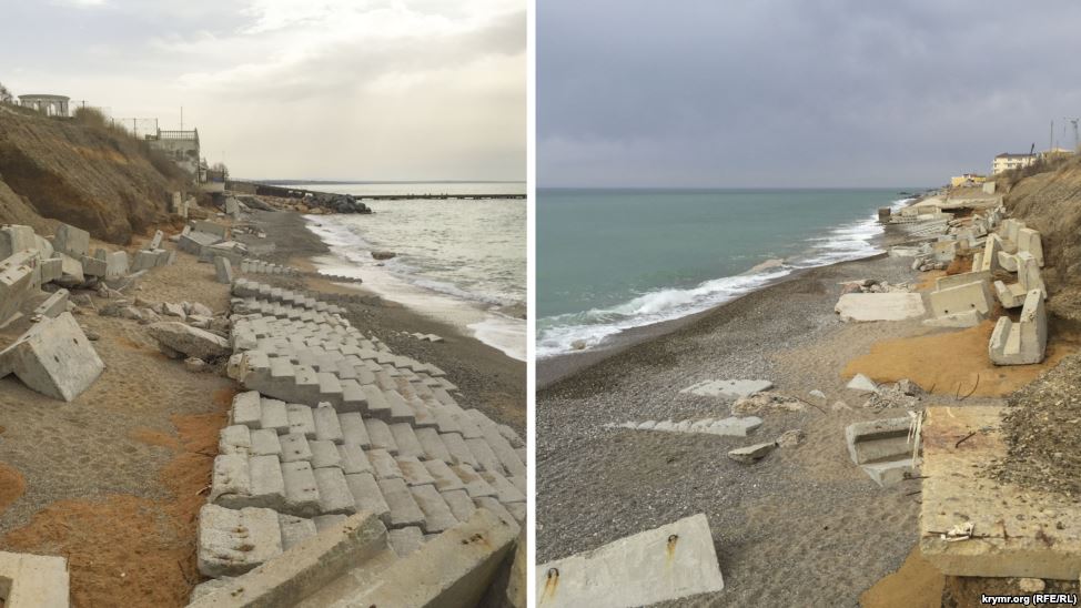 Розбиті сходи, брудні пляжі: у Криму показали готовність до курортного сезону (ФОТО) - фото 1
