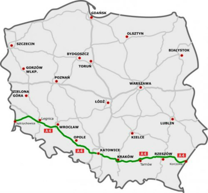 Польща повністю відкрила нову трасу між Україною та Німеччиною (КАРТА) - фото 1