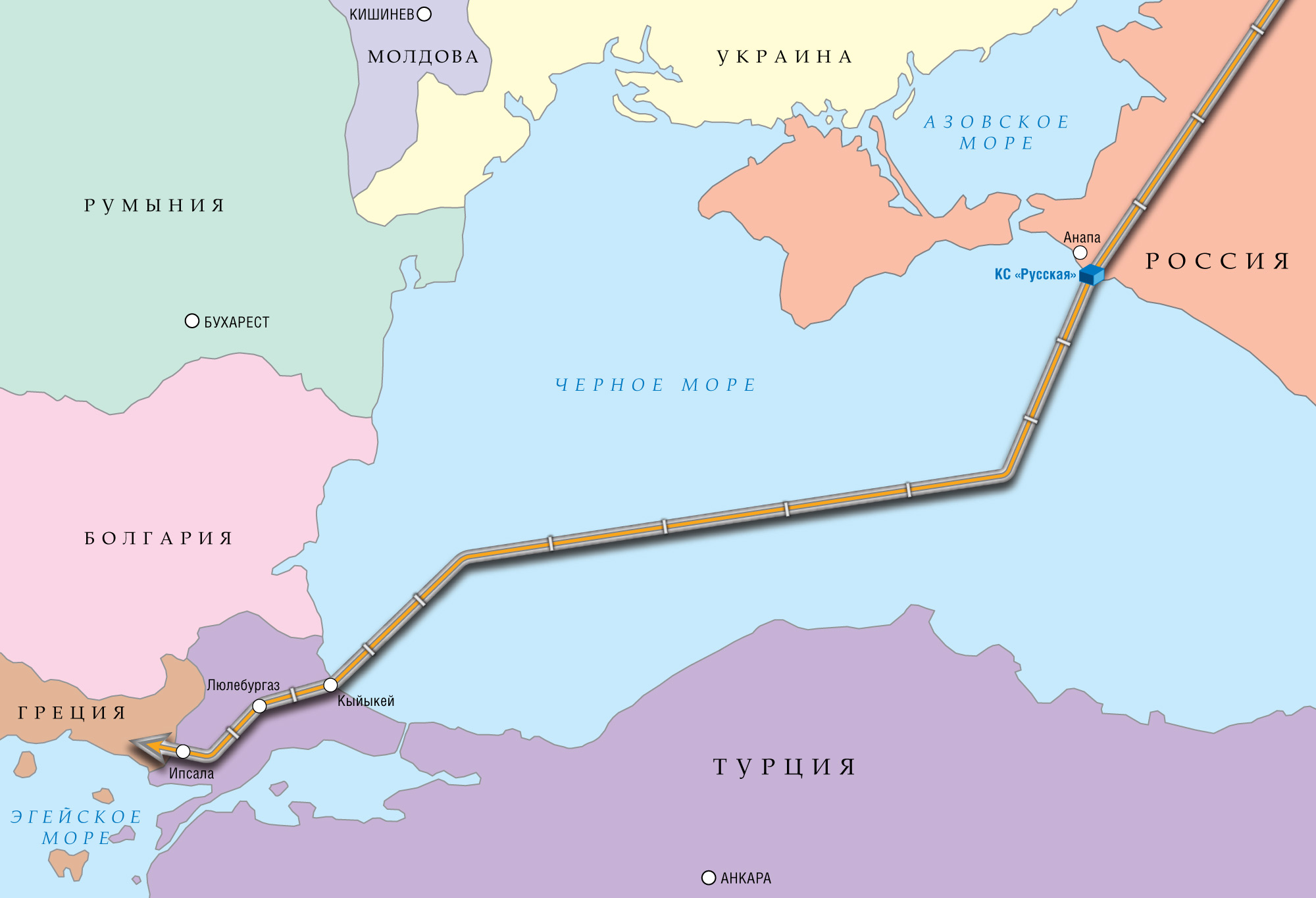 "Південний потік": "Газпром" даремно "зарив у землю" майже $300 млн - фото 2