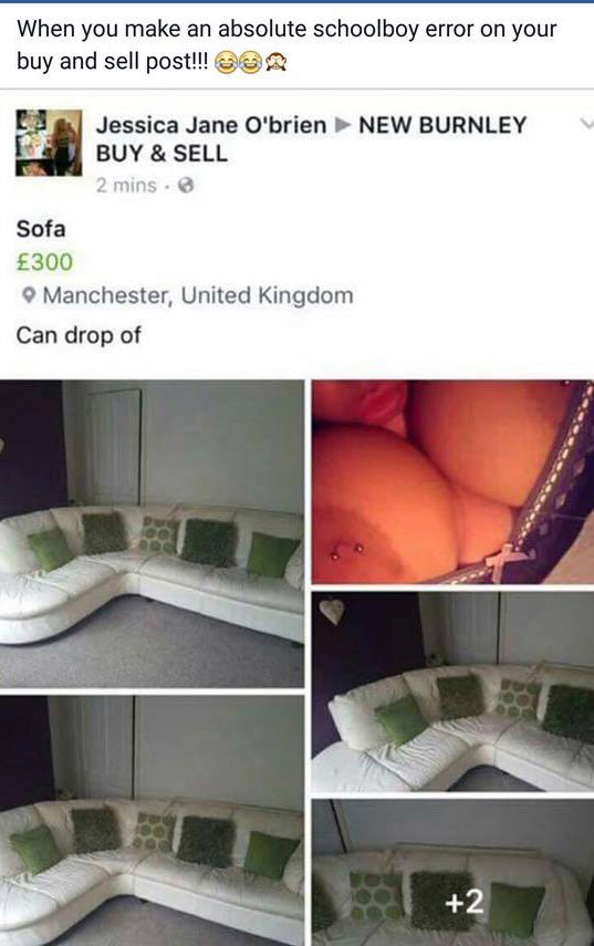 Британка продавала диван разом із своїми грудями (18+) - фото 1