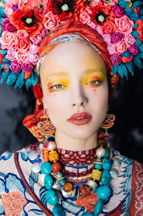 Фотосесія дівчат зі слов'янськими вінками і сучасним макіяжем підірвала мережу - фото 8