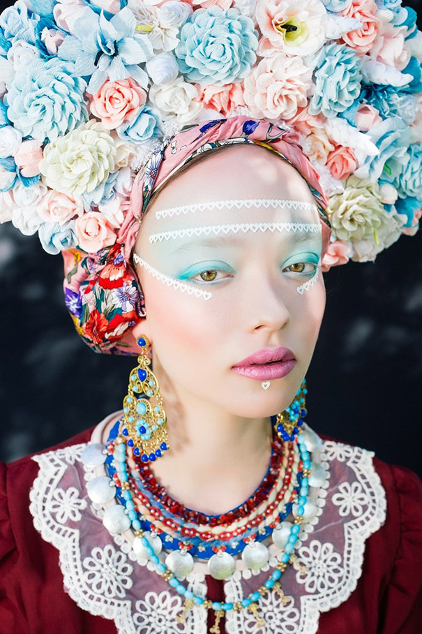 Фотосесія дівчат зі слов'янськими вінками і сучасним макіяжем підірвала мережу - фото 3