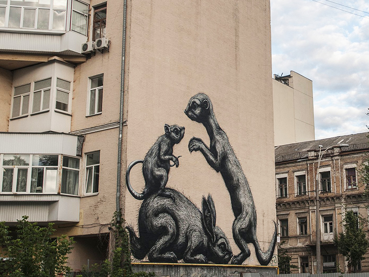 Каталог муралів Києва. Частина 2 - фото 13 Каталог муралів Києва. Частина 2 - фото 13