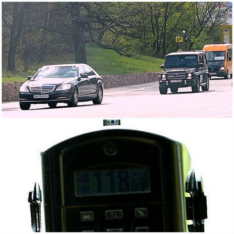 Тимошенко мчить у Раду: перевищує швидкість на 70 км/ год (ВІДЕО) - фото 1