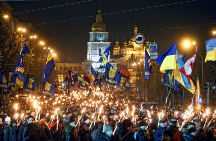 Хроніка Революції Гідності: Новий рік на Майдані і день народження Степана Бандери - фото 8