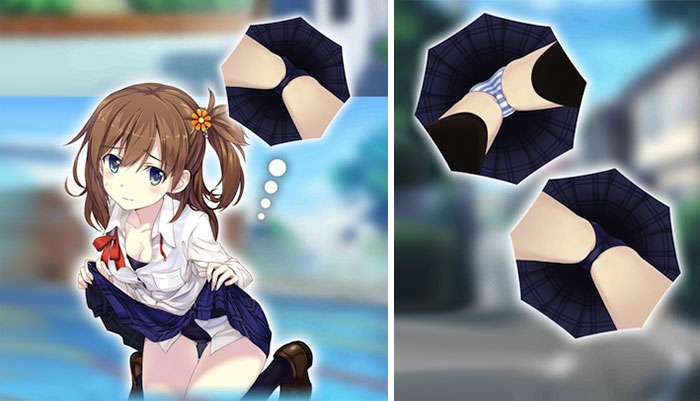 В Японії шаленіють від парасольок із зображенням промежин школярок  - фото 2
