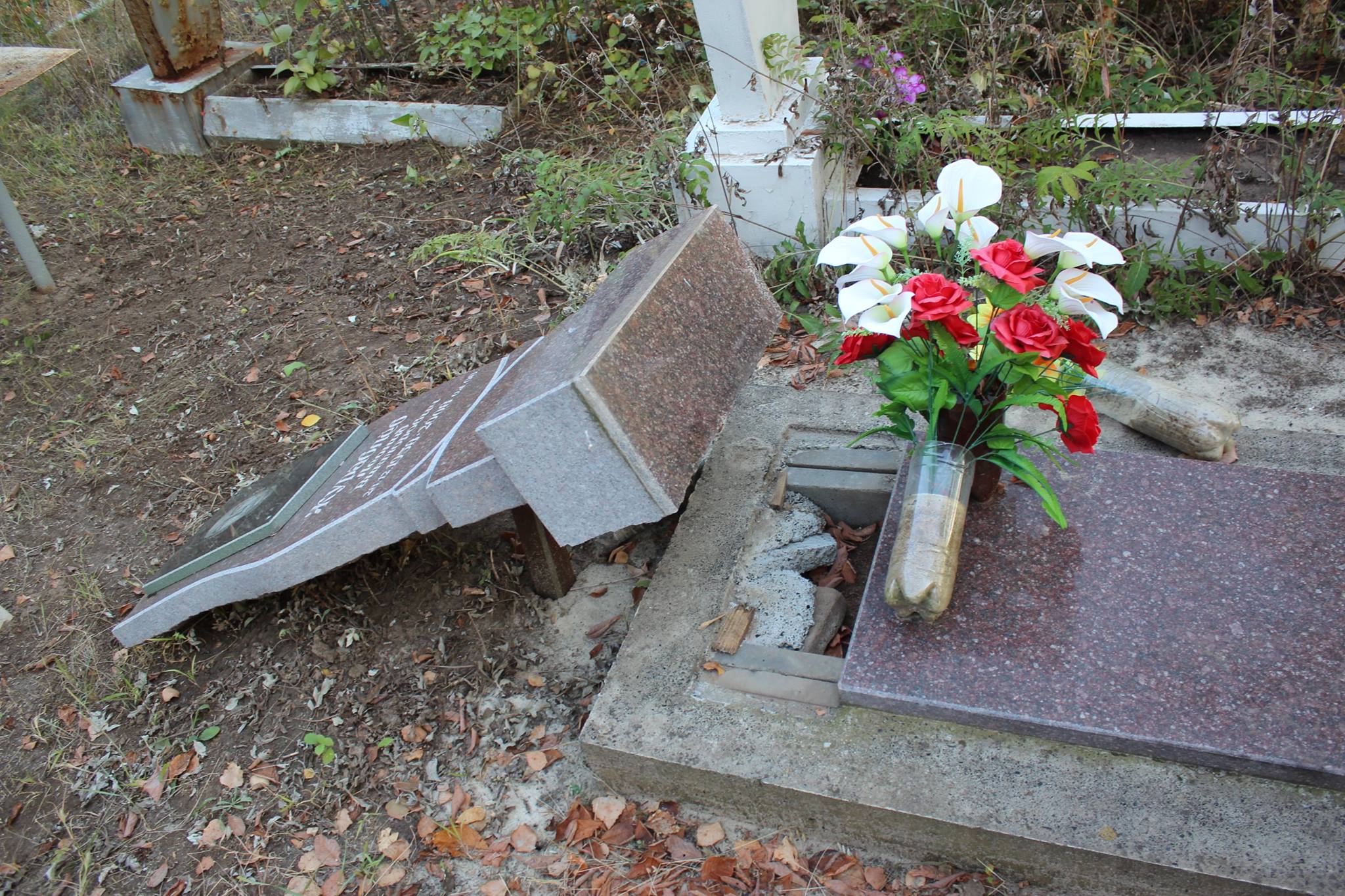 У Слов'янську затримали вандала, який осквернив як мінімум 8 могил (ФОТО) - фото 3