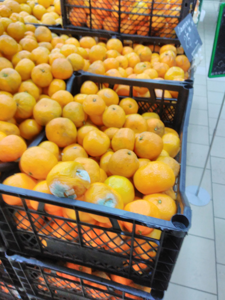 Запоріжцям пропонують ласувати гнилими мандаринами по 25 гривень  - фото 1