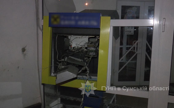 Другий вибух у Сумах: Газом рознесло банкомат - фото 1