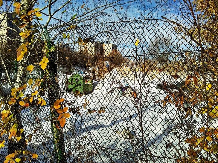 Як сніг оголив сміття Садового у Львові (ВІДЕО, ФОТО) - фото 4
