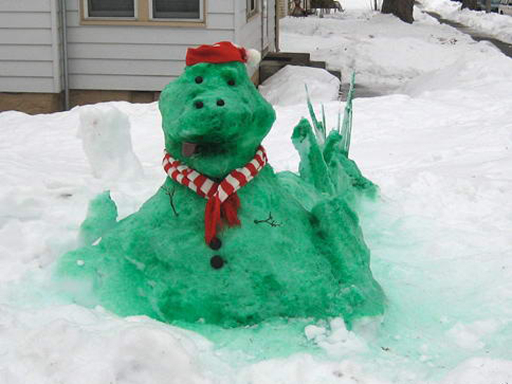 Мистецтво "сніготворення", або Коли сніговик стає вибухом креативу  - фото 6