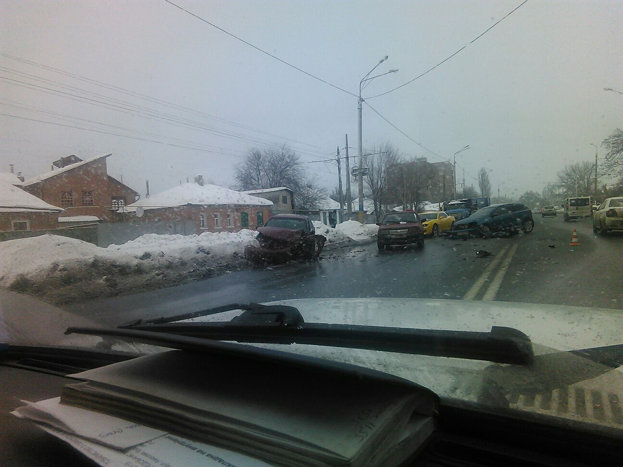На вулиці Шевченка не роз’їхалися три авто (ФОТО)  - фото 4