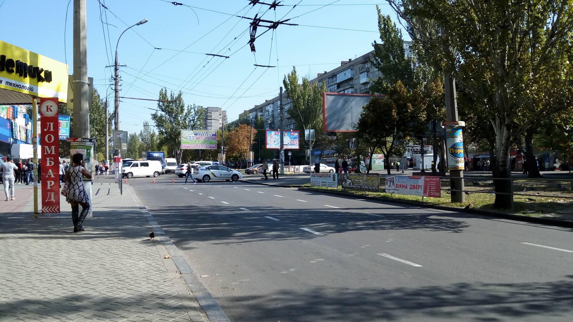 Центр Миколаєва заблоковано через обвал електроопори (ОНОВЛЕНО) - фото 2