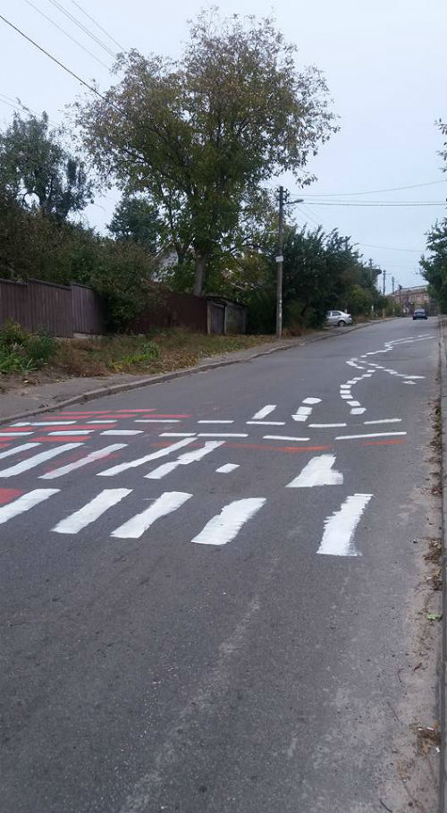  На столичній вулиці з'явилась 