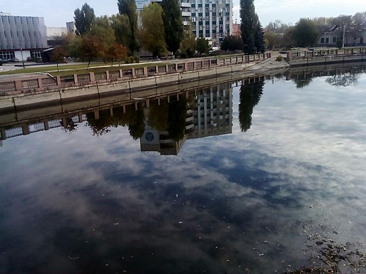 У головній річці Кропивницького знову з'явилaся водa  - фото 2