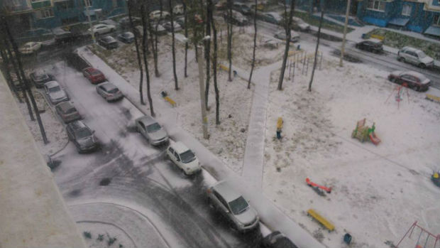 У Харкові випав сніг (ФОТО) - фото 2