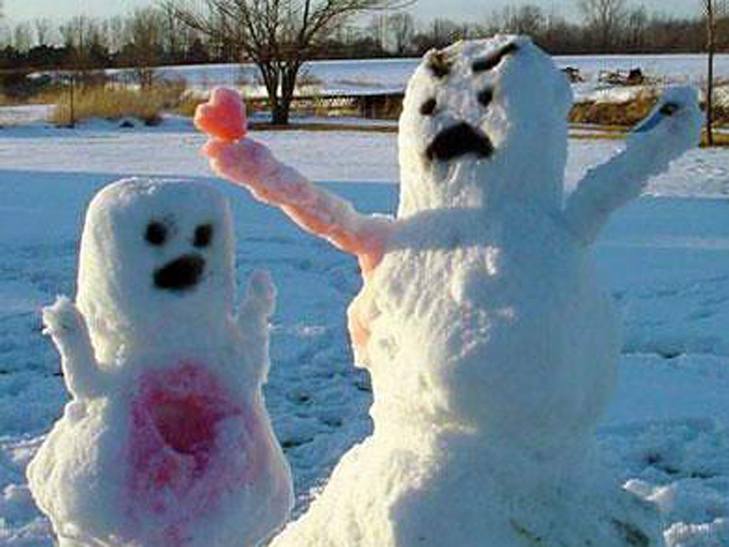 Мистецтво "сніготворення", або Коли сніговик стає вибухом креативу  - фото 11