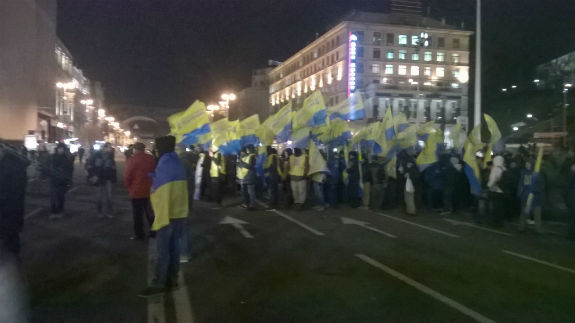 На Майдані розпочався мітинг на честь третьої річниці Революції гідності - фото 2